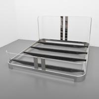 Charles Hollis Jones Lucite & Nickel Bed - Sold for $4,688 on 11-25-2017 (Lot 159).jpg